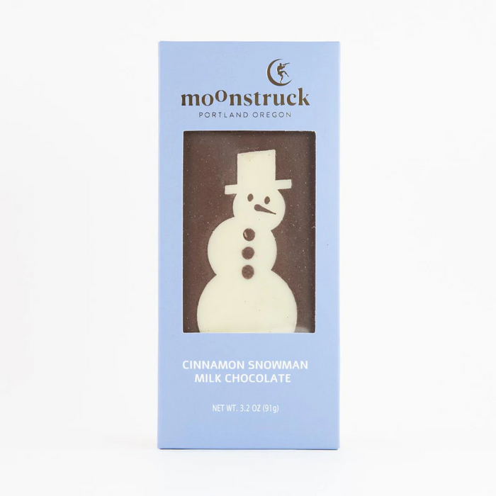 Cinnamon Snowman Chocolate Bar