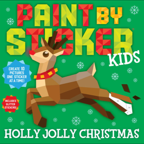 Holly Jolly Christmas- Paint By Sticker Kids