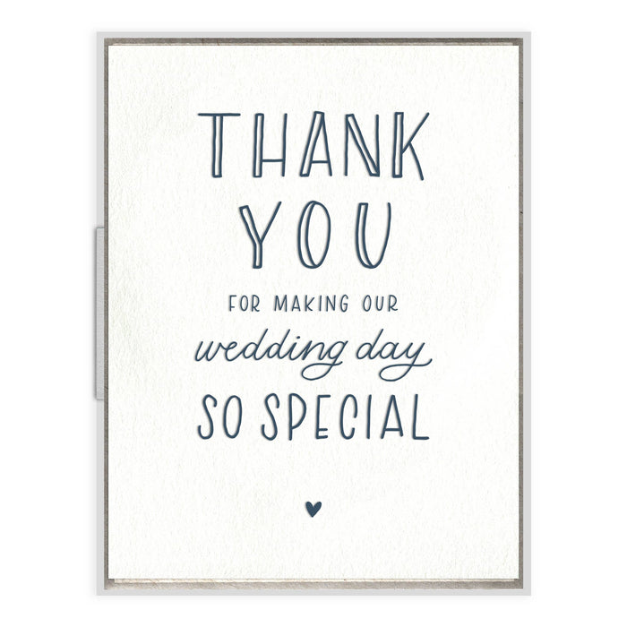 Wedding Day Thank You card