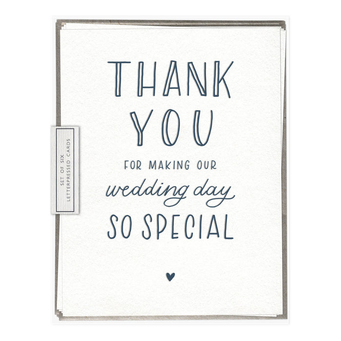 Wedding Day Thank You card