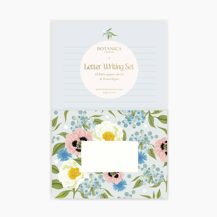 Lush Flora / Letter Writing Set