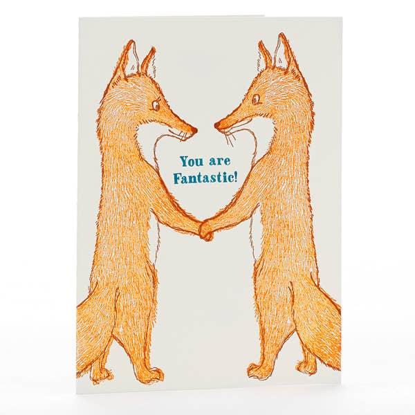 Foxes You Are Fantastic Card