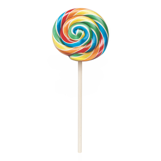 Rainbow Blast Lollipop