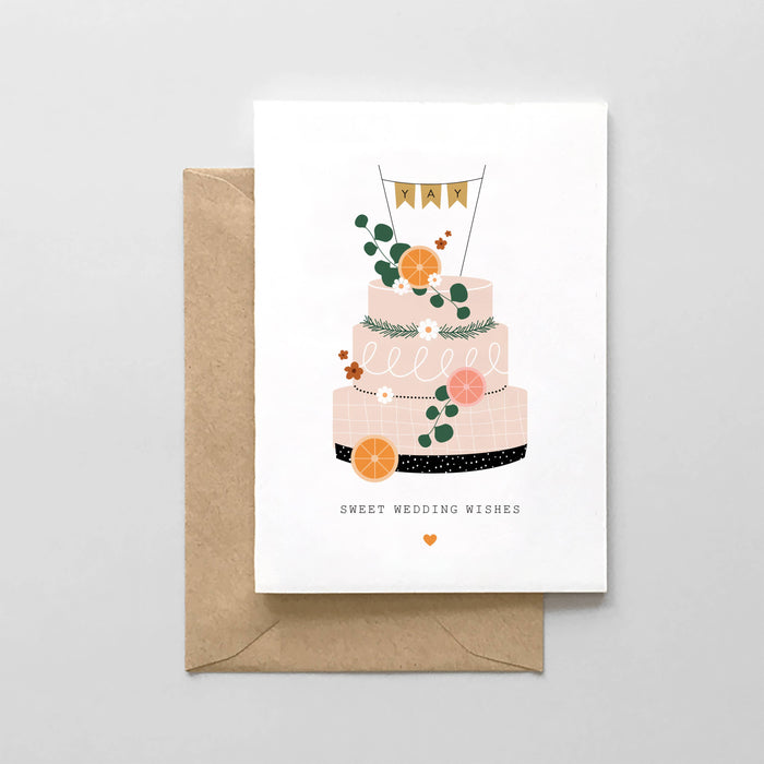 Sweet Wedding Wishes Card