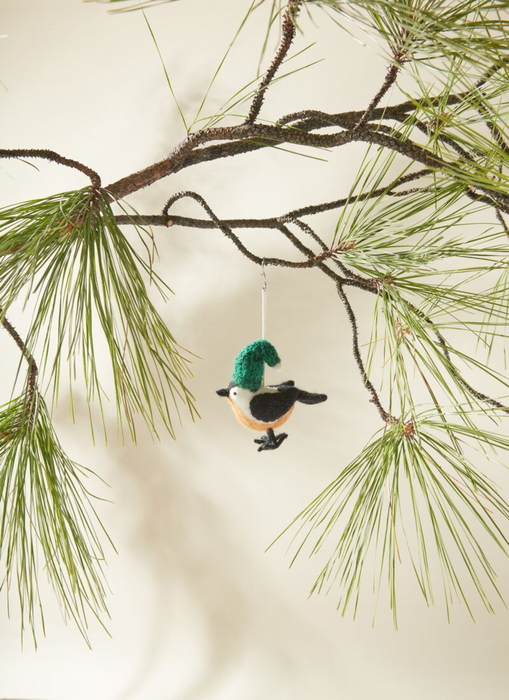 Cozy Weather Bird Ornament