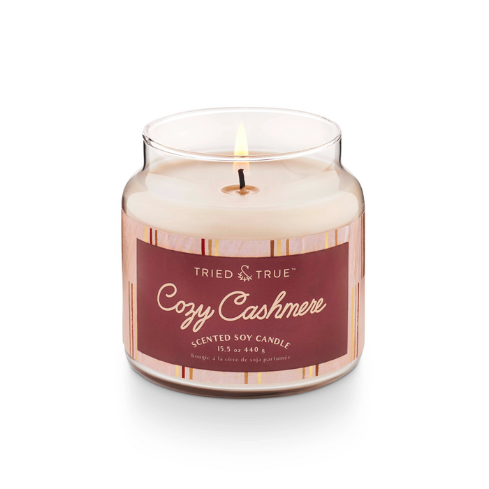 Tried & True Cozy Cashmere Large Jar Candle