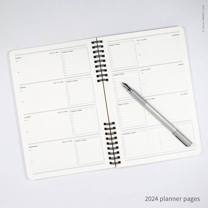 Kraft Cover Weekly Planner