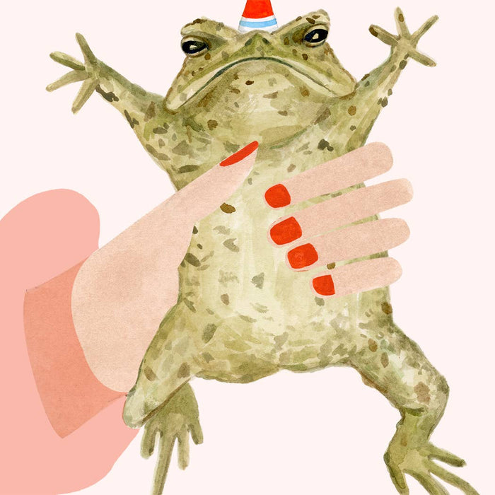 Toadally Awesome Birthday Card