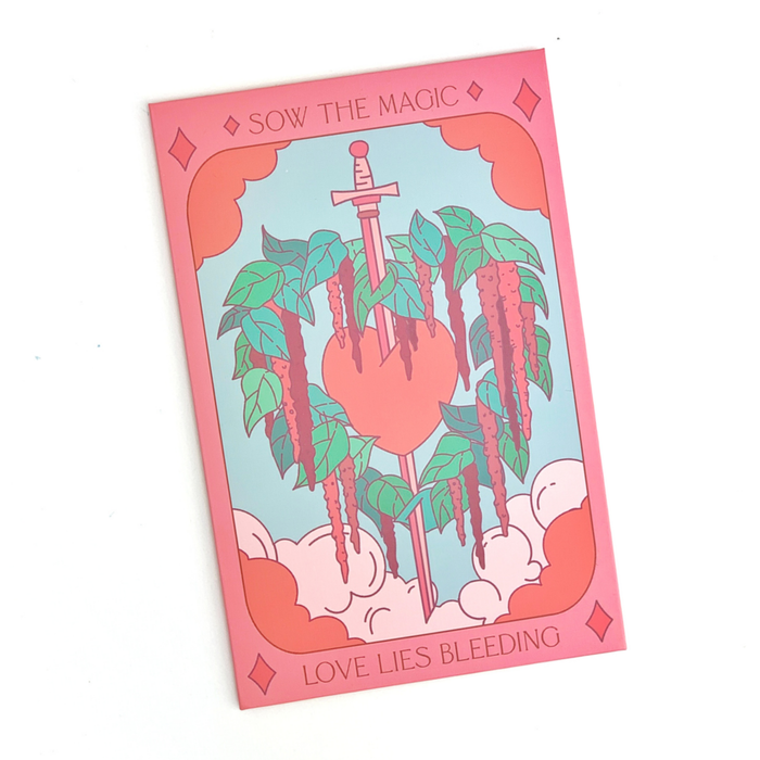 Love Lies Bleeding Tarot Garden + Gift Seed Packet