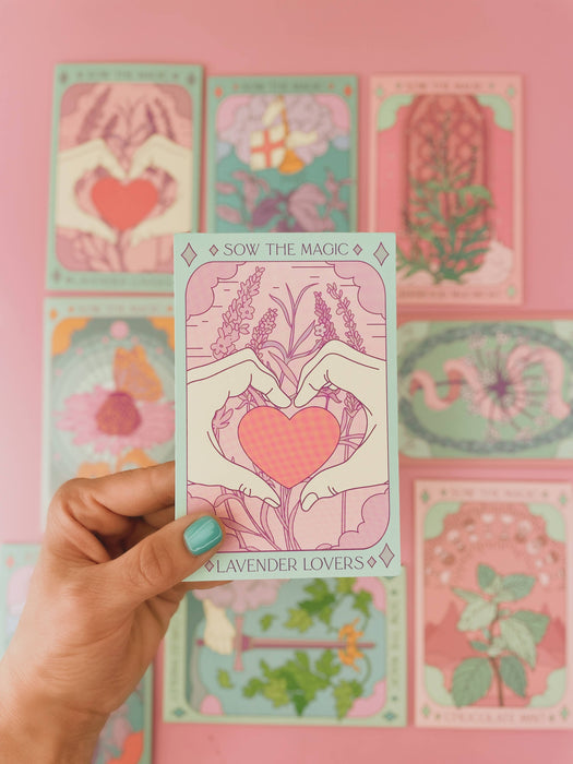 Lavender Lovers Tarot Garden + Gift Seed Packet