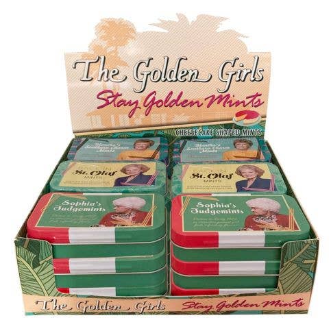 Golden Girls Cheesecake Shaped Mints