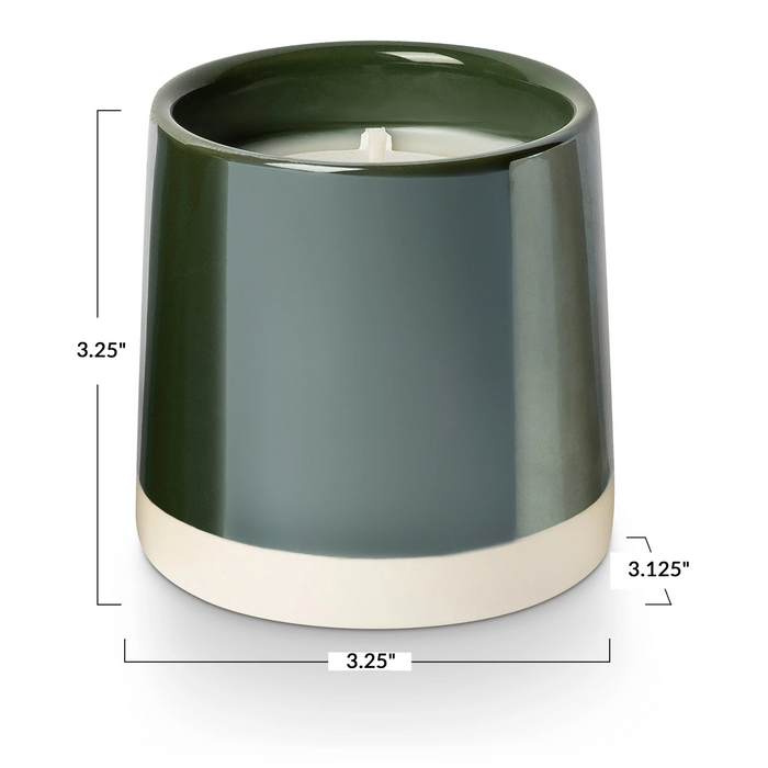 Balsam & Cedar Shine Ceramic Candle