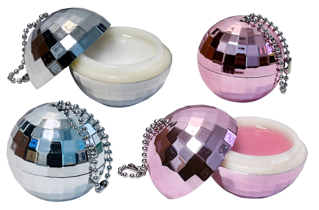 Disco Ball Lip Gloss Keyring