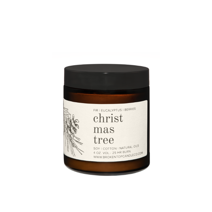 Christmas Tree Natural Soy Candle 4 oz