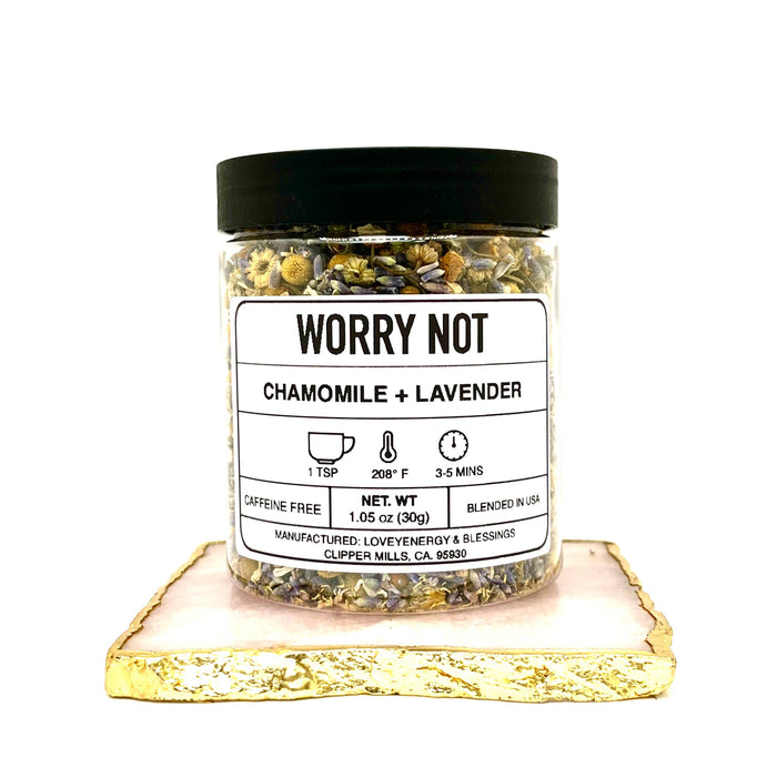 Worry Not Handcrafted Herbal Tea Blend