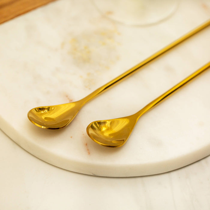 Bar Spoons - Set of 2 - Gold