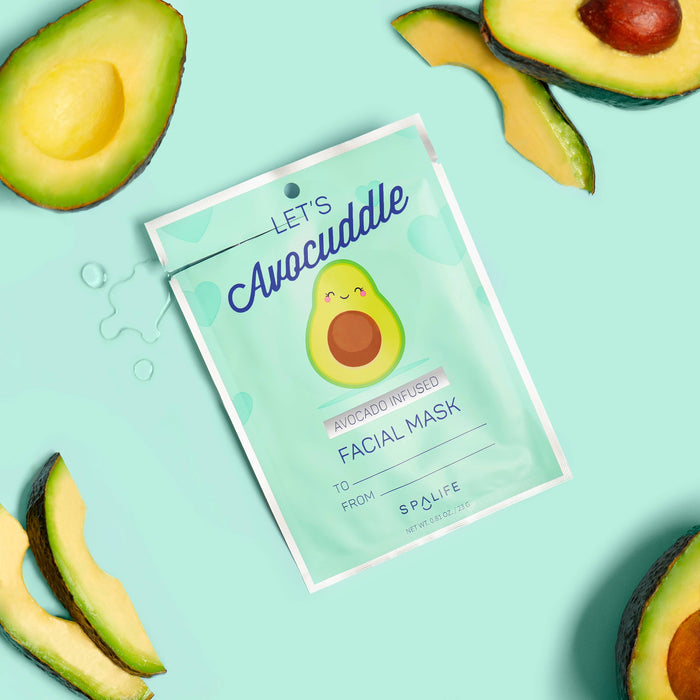 Let's Avocuddle Face Mask