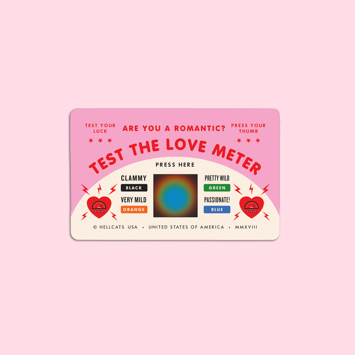 Love Test Mood Card