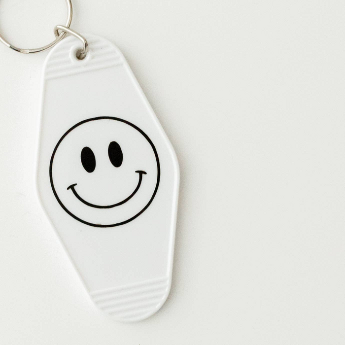 Smiley Face Keychain