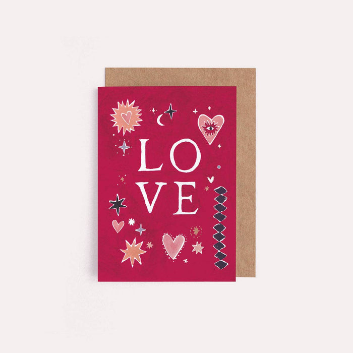 Hearts Mini Love Cards