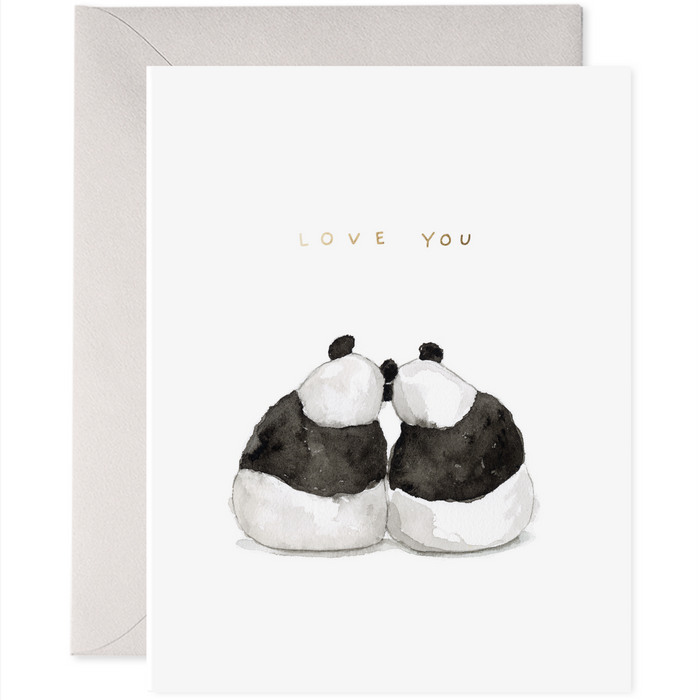 Panda Pair | Love & Anniversary Greeting Card