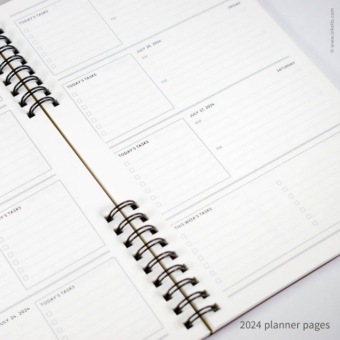 Kraft Cover Weekly Planner