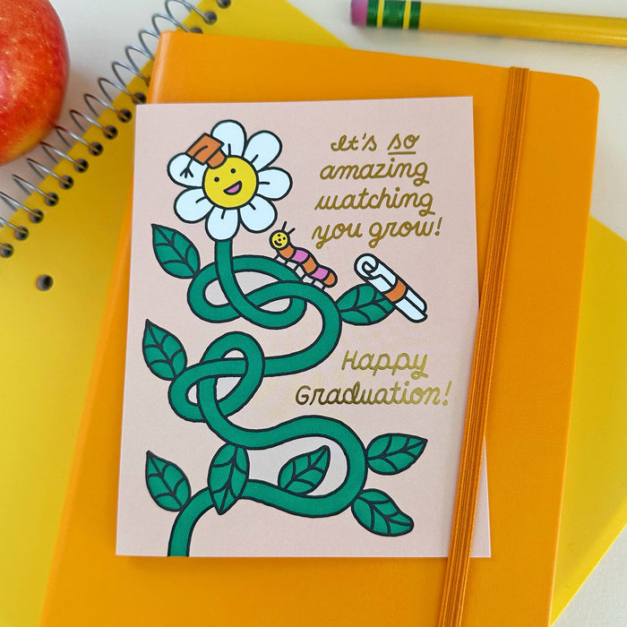 Watching You Grow Graduation Card