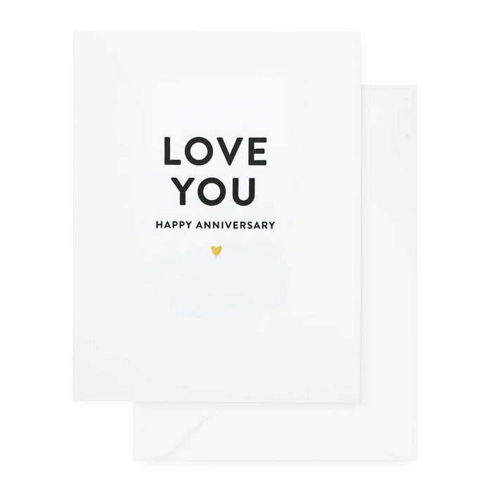 Love You Anniversary Card