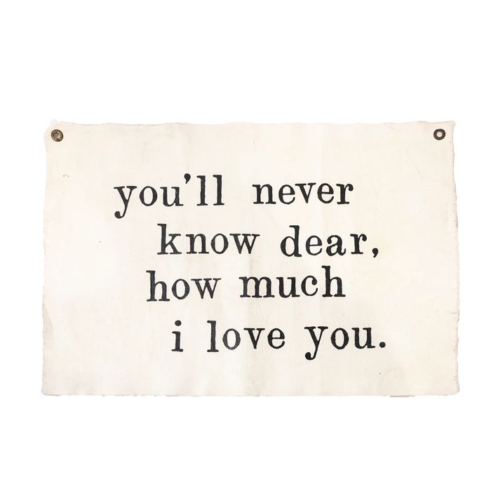 You'll Never Know Dear Wall Canvas