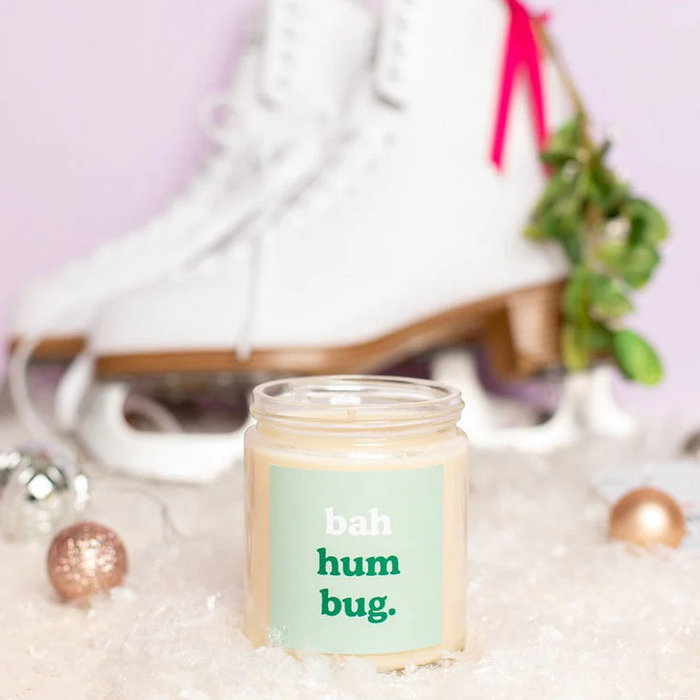 Bah Hum Bug Holiday Candle