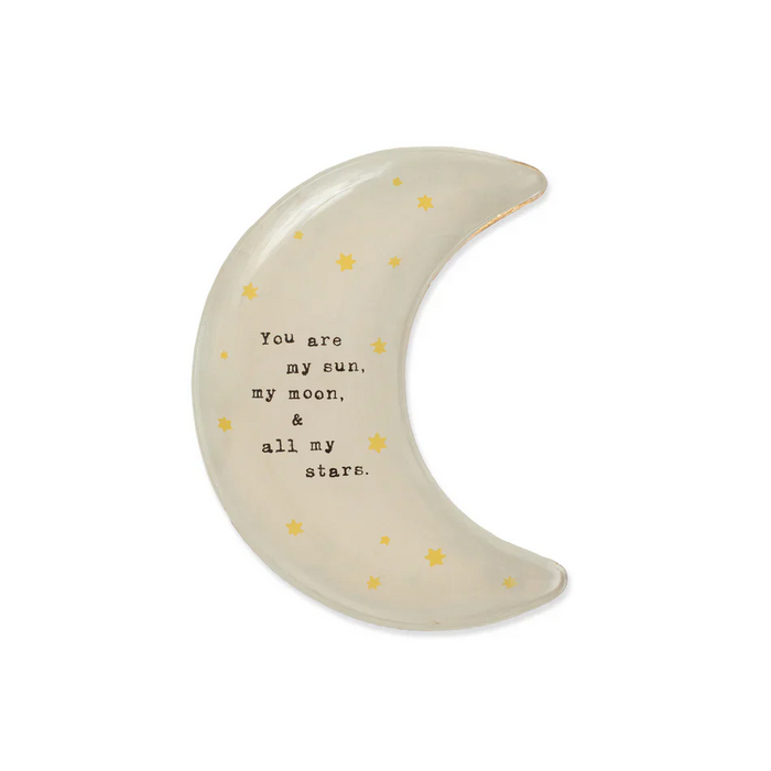 My Sun, My Moon Decoupage Plate