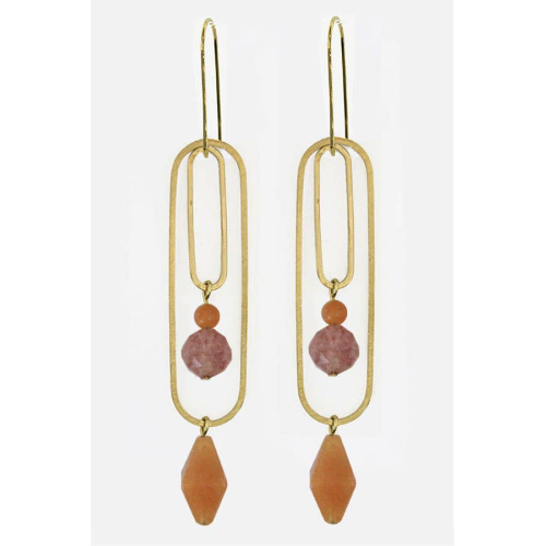 Linked Sherbet Earrings