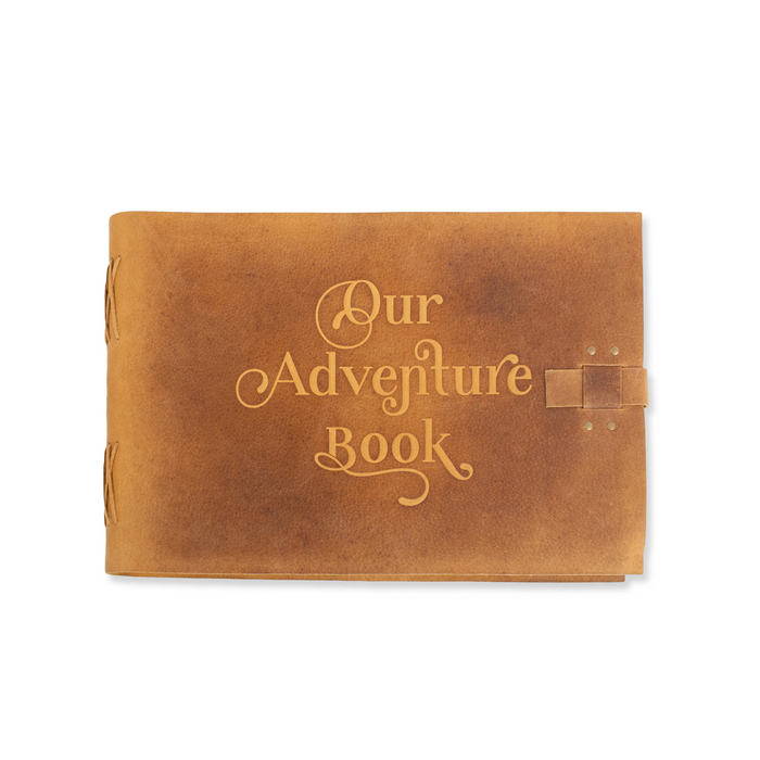 Embossed Adventure Guest Book