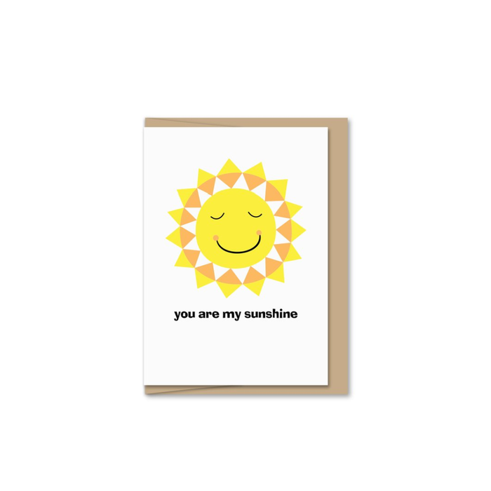 My Sunshine Mini Card