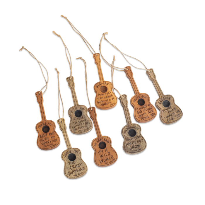 2nd Edition Mini Wooden Guitars