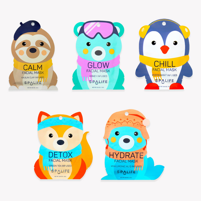 Snow Buddies Facial Masks