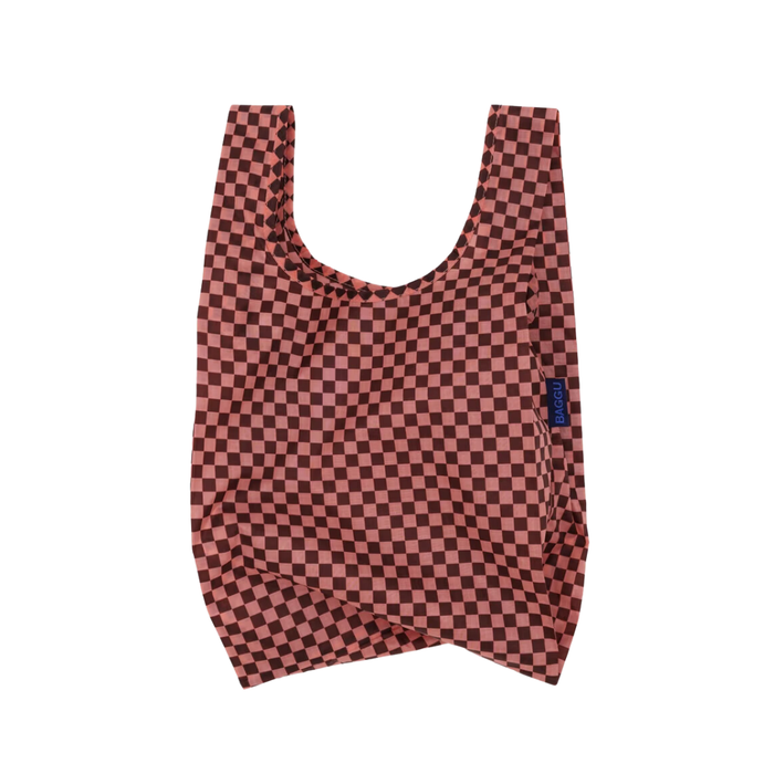 Baby Baggu - Pink Brown Check