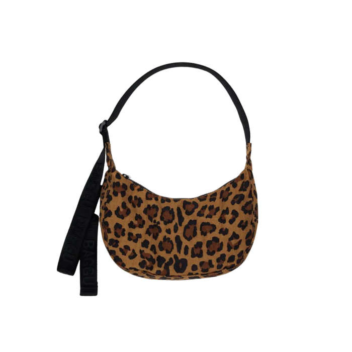 Small Crescent Bag - Leopard