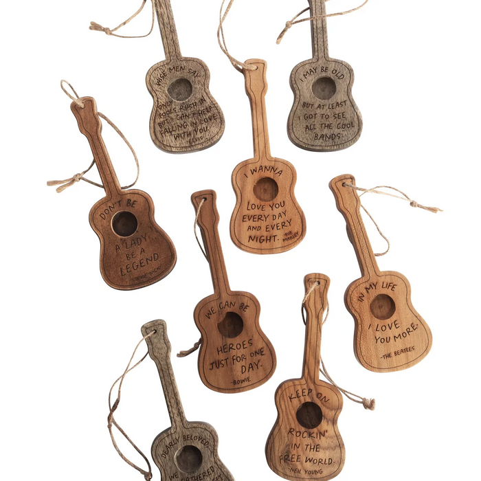 1st Edition Mini Wooden Guitars