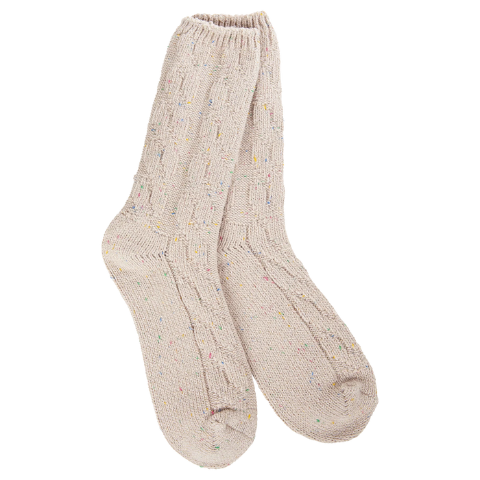 Oatmeal Confetti Soft Socks