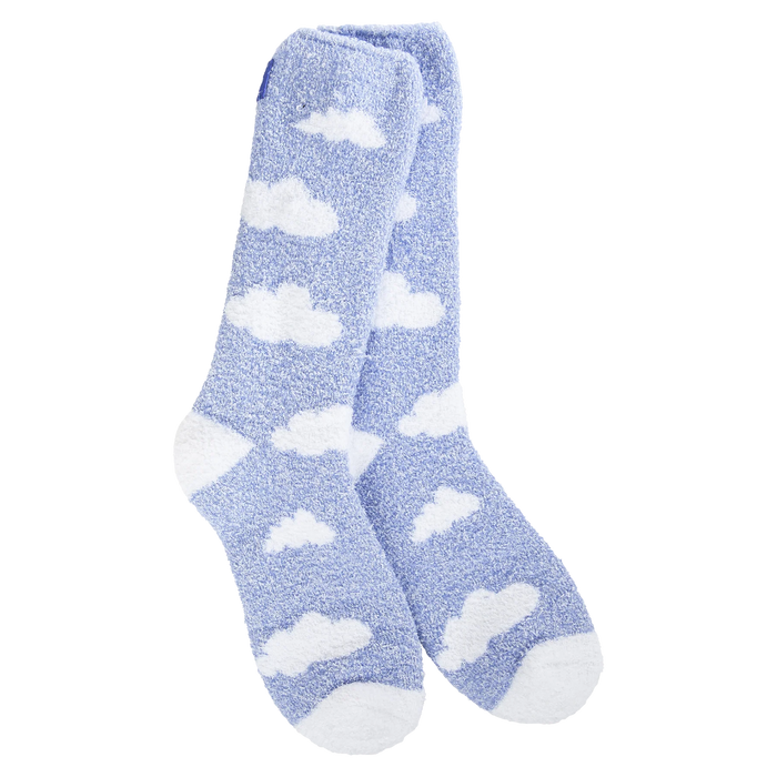 Cloud Periwinkle Socks