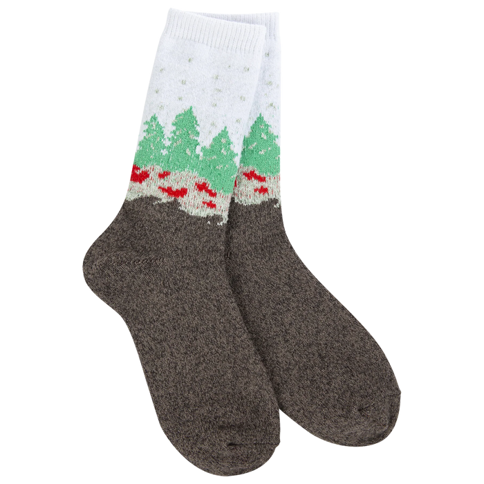 Wonderland Forest Sock