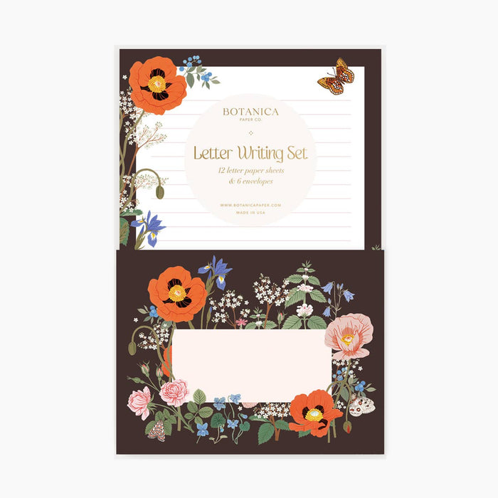 Wild Flowers / Letter Writing Set