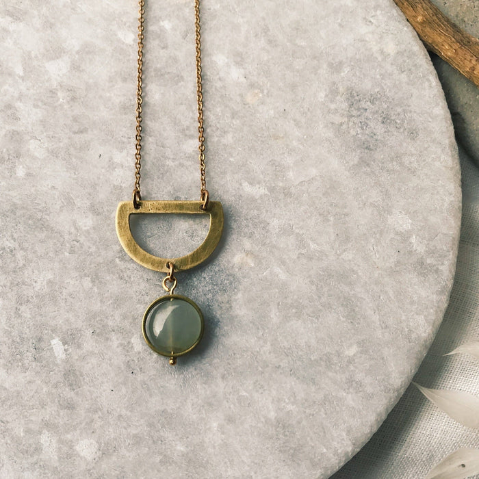 Aventurine Drop Necklace