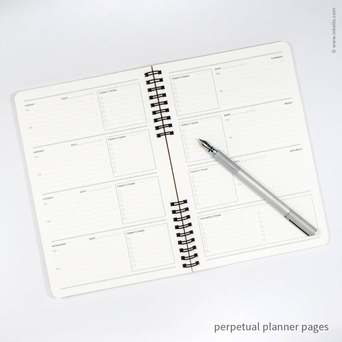 Kraft Cover Weekly Planner