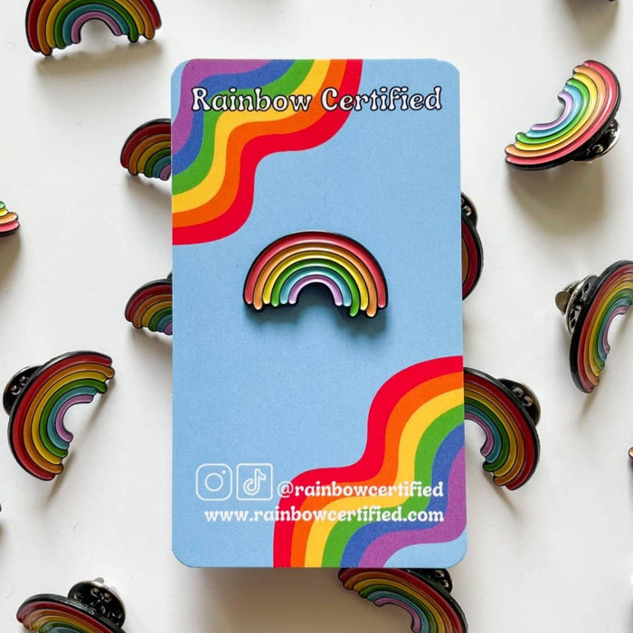 Rainbow LGBTQIA+ PRIDE Enamel Pin