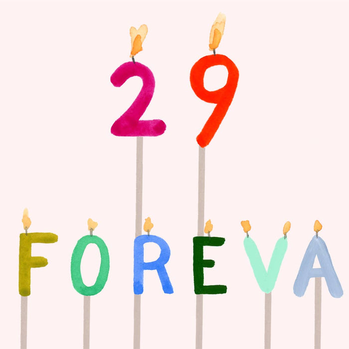 29 Foreva Candles Card