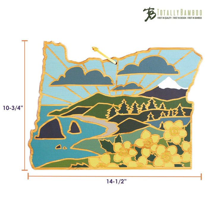 Oregon Cutting Board with Artwork by Summer Stokes