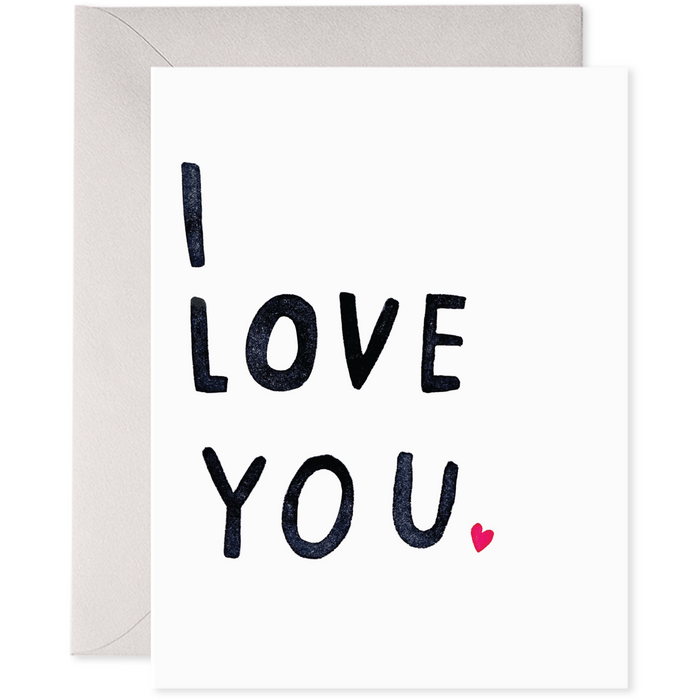 ILY | I love you so much Greeting Card