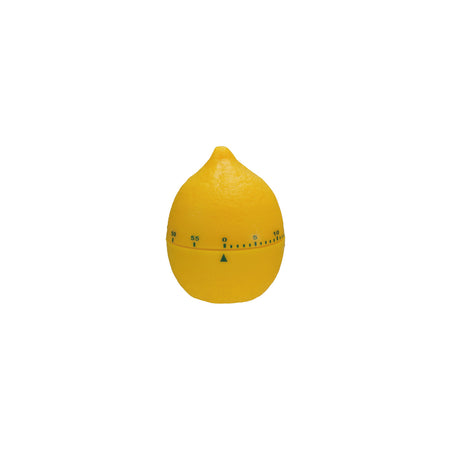 Plastic Lemon Shaped 1 Hour Twist Timer, Yellow